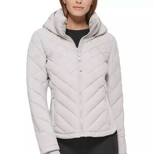 Calvin Klein Women's Hooded Packable Puffer Coat Size XS